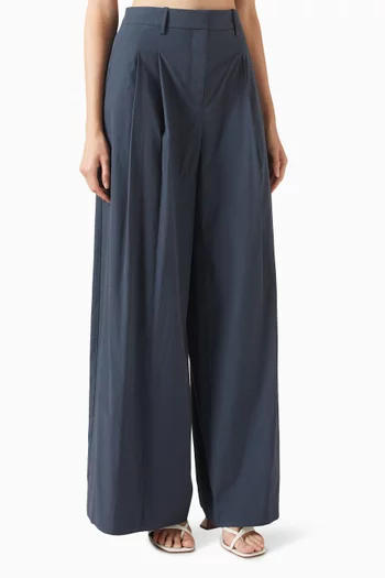 Next Didi Raw Hem Pants in Cotton