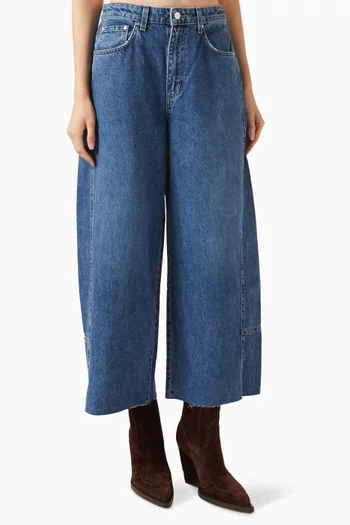 Slouchy Boyfriend Jeans in Denim