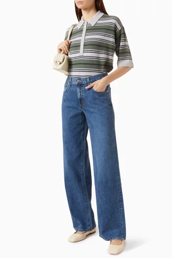 New Straight-leg Jeans in Denim