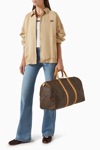 Keepall Bandoulière 50 Bag in Monogram Canvas