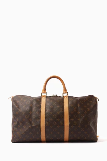 Keepall Bandoulière 50 Bag in Monogram Canvas