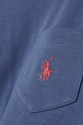 Pocket T-Shirt in Cotton Jersey
