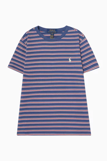 Striped T-Shirt in Cotton