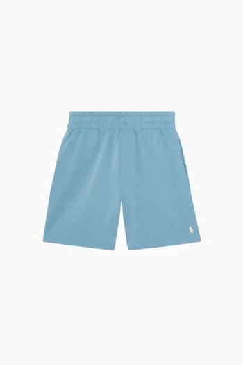 Athletic Shorts in Cotton-blend