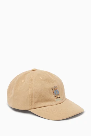 Logo Embroidered Baseball Cap in Cotton