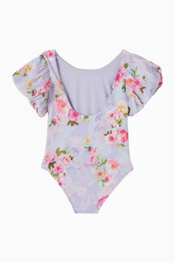 Floral One-piece Swimsuit