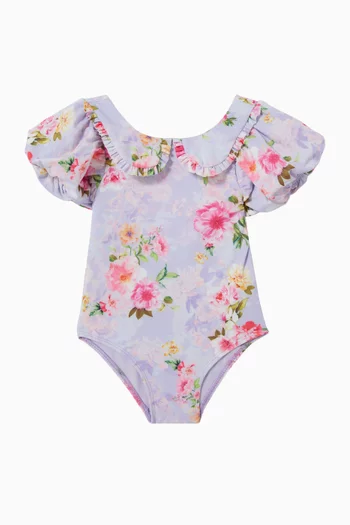 Floral One-piece Swimsuit
