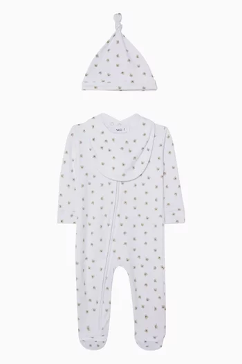 Bear-print Pyjama Set in Jersey
