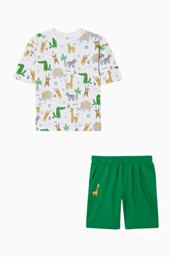 Dino T-shirt & Shorts Set