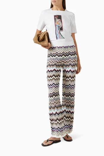 Sketch T-shirt in Cotton