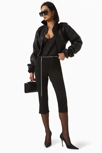 Una Capri Pants in Crepe