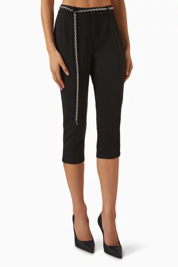 Una Capri Pants in Crepe