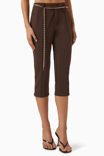 Una Capri Pants in Crepe