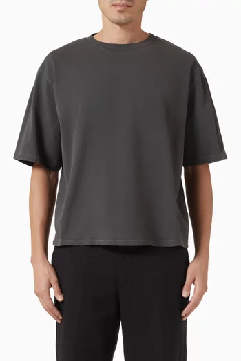 Mark Cropped T-shirt in Organic-cotton
