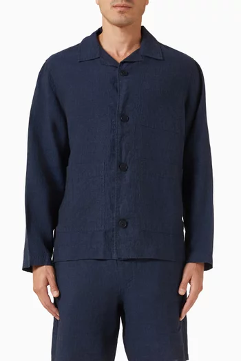 Kimpton Jacket in Washed Linen