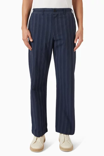 Bayham Textured Striped Pants