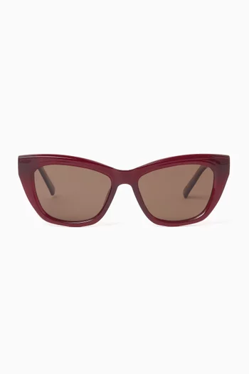 Lumen+ Cat-eye Sunglasses