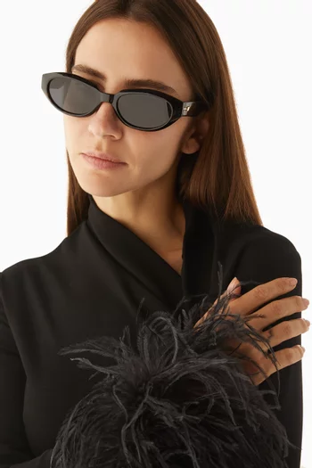 Le Bijou+ Oval Sunglasses