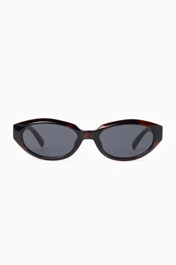 Le Bijou+ Oval Sunglasses
