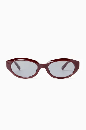 Le Bijou+ Oval Sunglasses