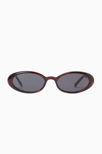 Magnifique Oval Sunglasses