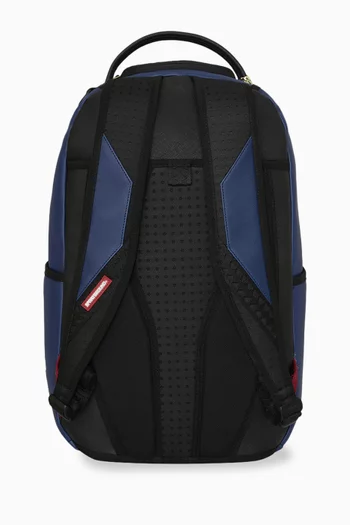 Ichimatsu-moyo Warp Check Shark Backpack