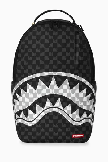 Drip Check Shark Backpack