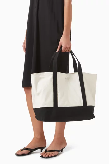 Medium Beach Tote Bag in Canvas