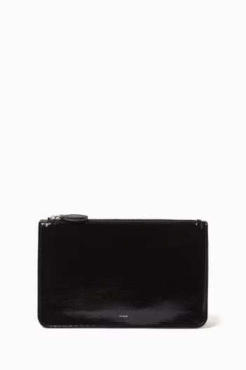 Clutch Bag in Naplack Leather