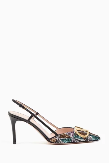 VLOGO Slingback Pumps