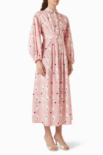 Emily Shirtdress in Cotton Poplin