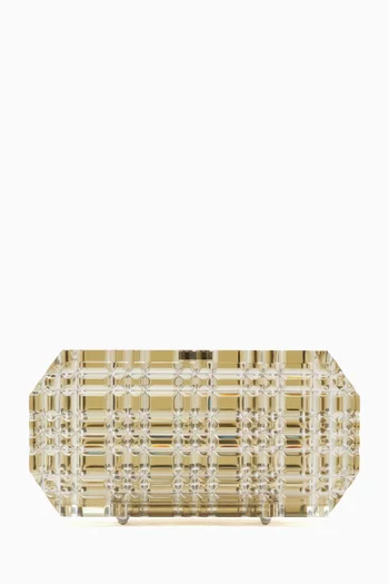 Aurora Shell Clutch in Resin