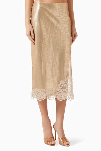 Sequin-embellished Skirt