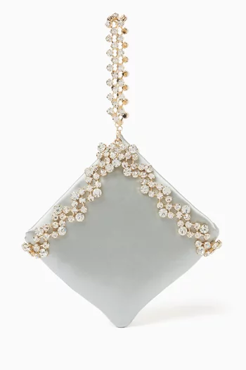 Karla Clutch in Satin