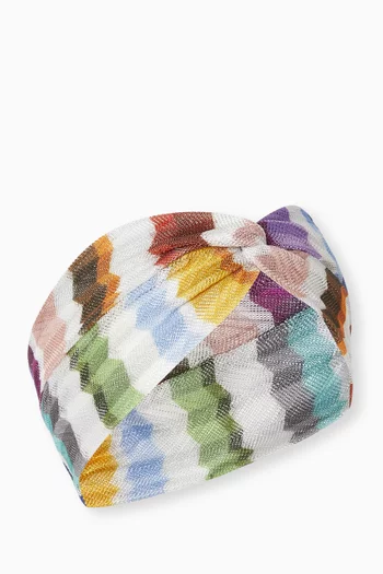 Zigzag Knit Headband