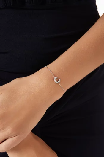 Oula 'Noon' Diamond Bracelet in 18kt Gold