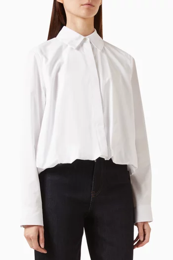 Cropped Relaxed Shirt