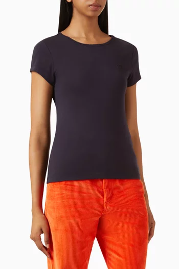 Small-fit T-shirt in Cotton-jersey