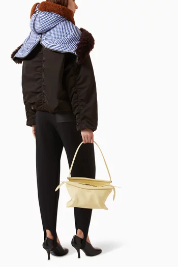 Small Whisker Shoulder Bag in Smooth Calfskin