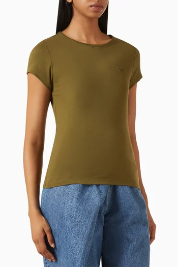 Small-fit T-shirt in Cotton-jersey