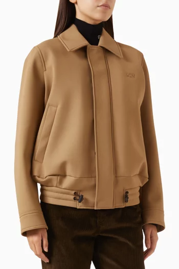 Drawstring-waist Jacket