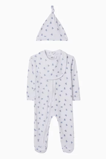 Printed Pyjama Set in Jersey