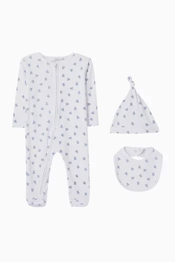 Printed Pyjama Set in Jersey