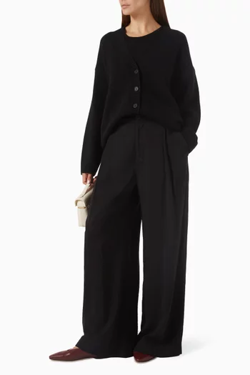 Sia Button-up Cardigan in Cashmere