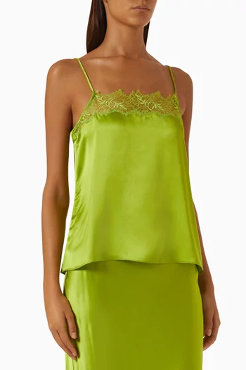 Haya Cami Top in Silk