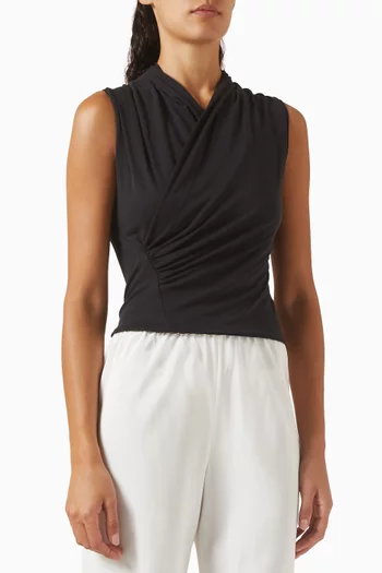 Danika High Wrap Tank Top