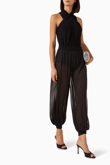Flora Sheer Knit Pants