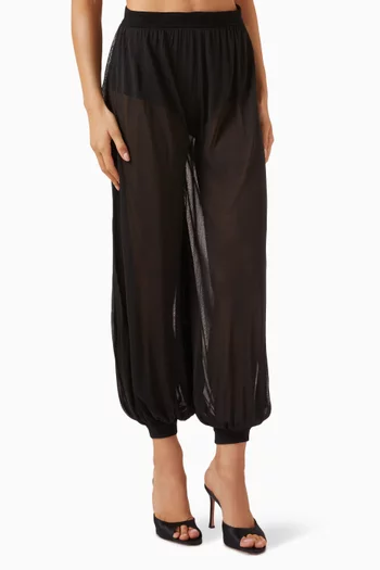 Flora Sheer Knit Pants