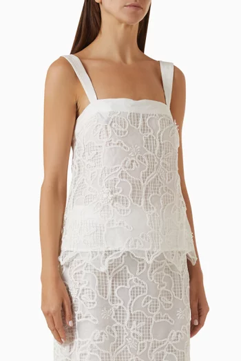 Brynn Embroidered Top