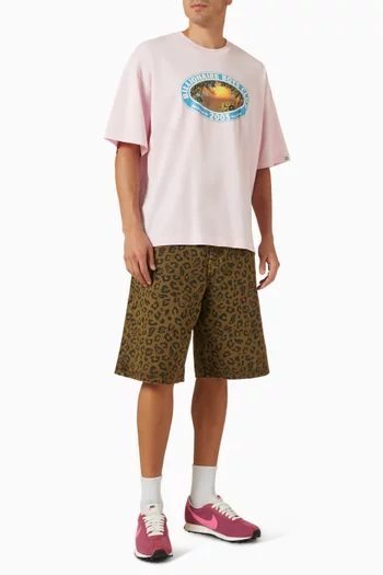 Safari Sticker T-shirt in Cotton